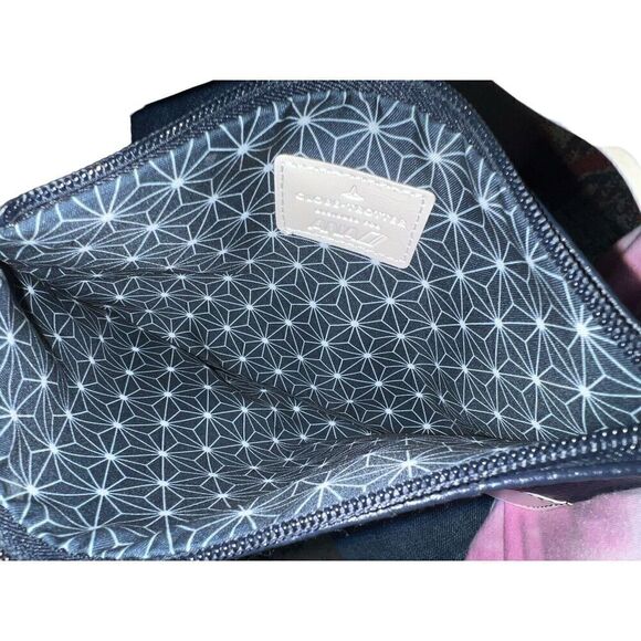 Globe‎ Trotter ANA Amenity Travel Toiletry Bag Blue Zip Closure EUC - Picture 4 of 5